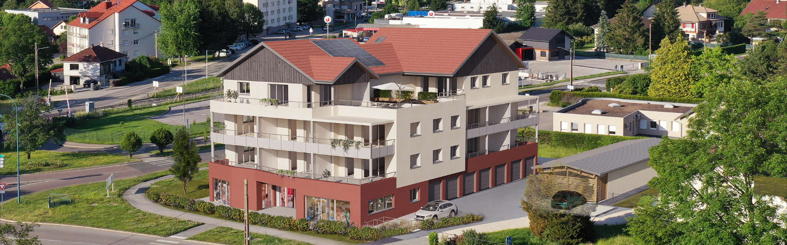 Résidence Le Gros Chêne : 12 appartements neufs à Valdahon pour 2023